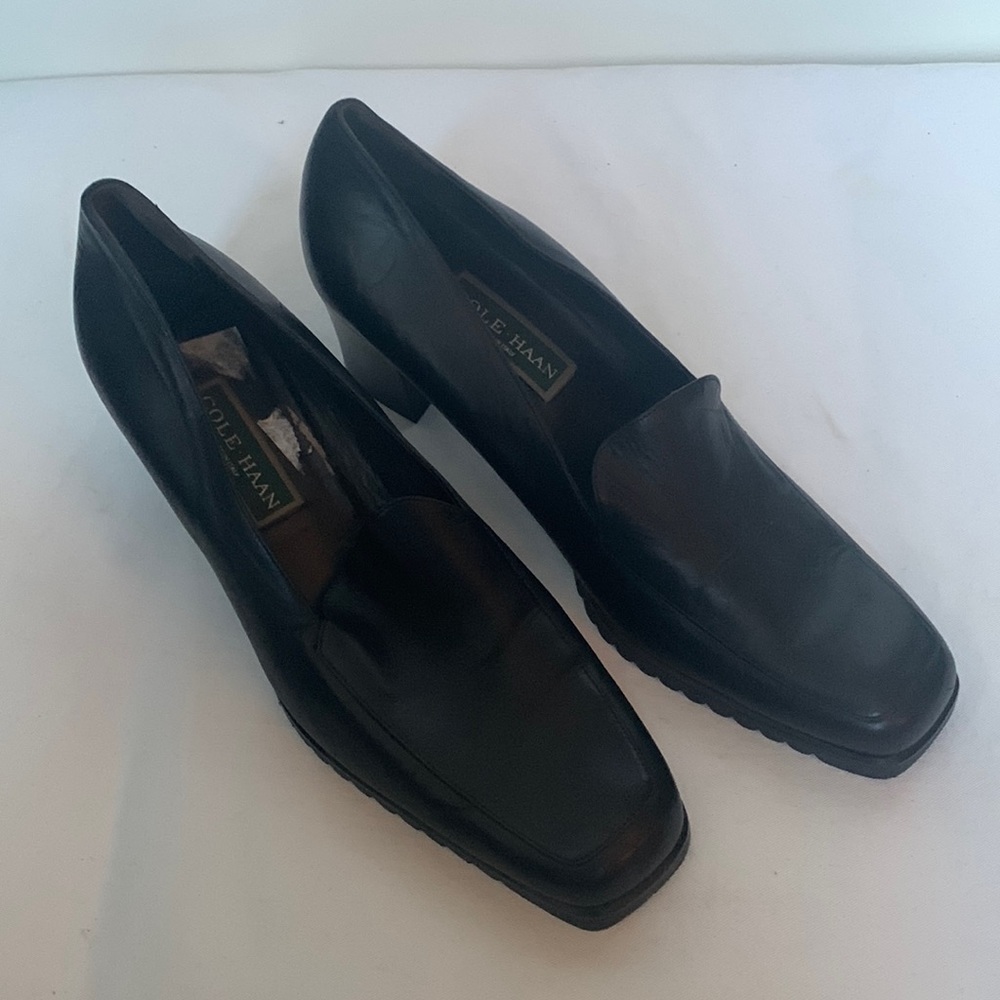 Cole Haan black leather